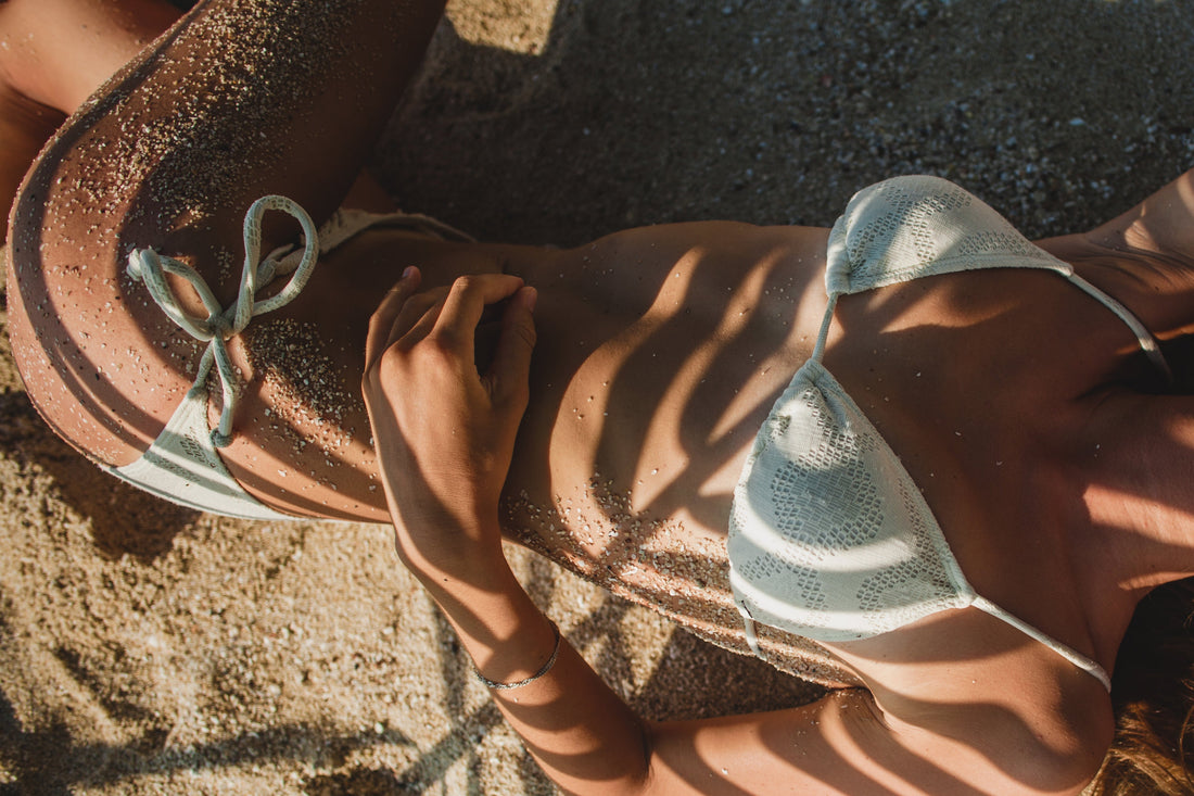 Tan without yellow undertones